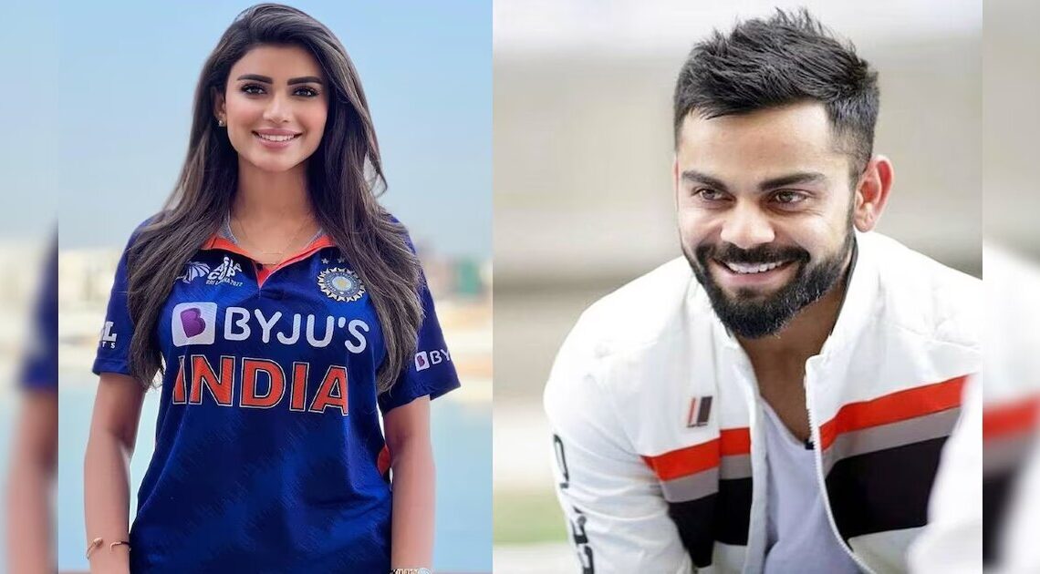 বিরাট কোহলি ও ওয়াজমা আইয়ুবী