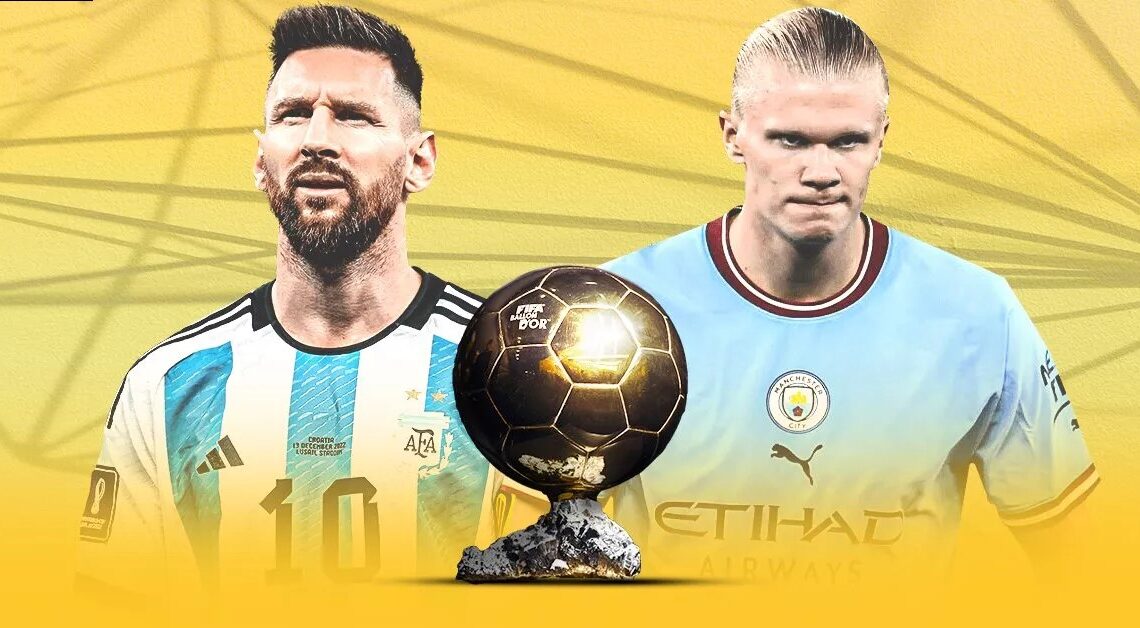 মেসি ও হালান্ড