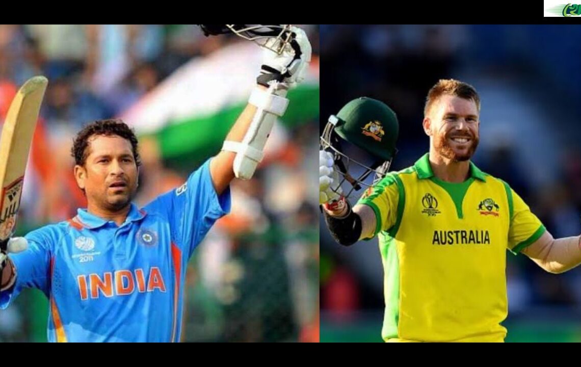 শচীন টেন্ডুলকার ও ডেভিড ওয়ার্নার