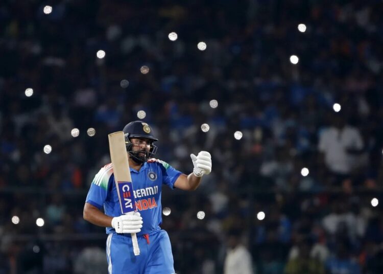 সেঞ্চুরির পর রোহিত শর্মা