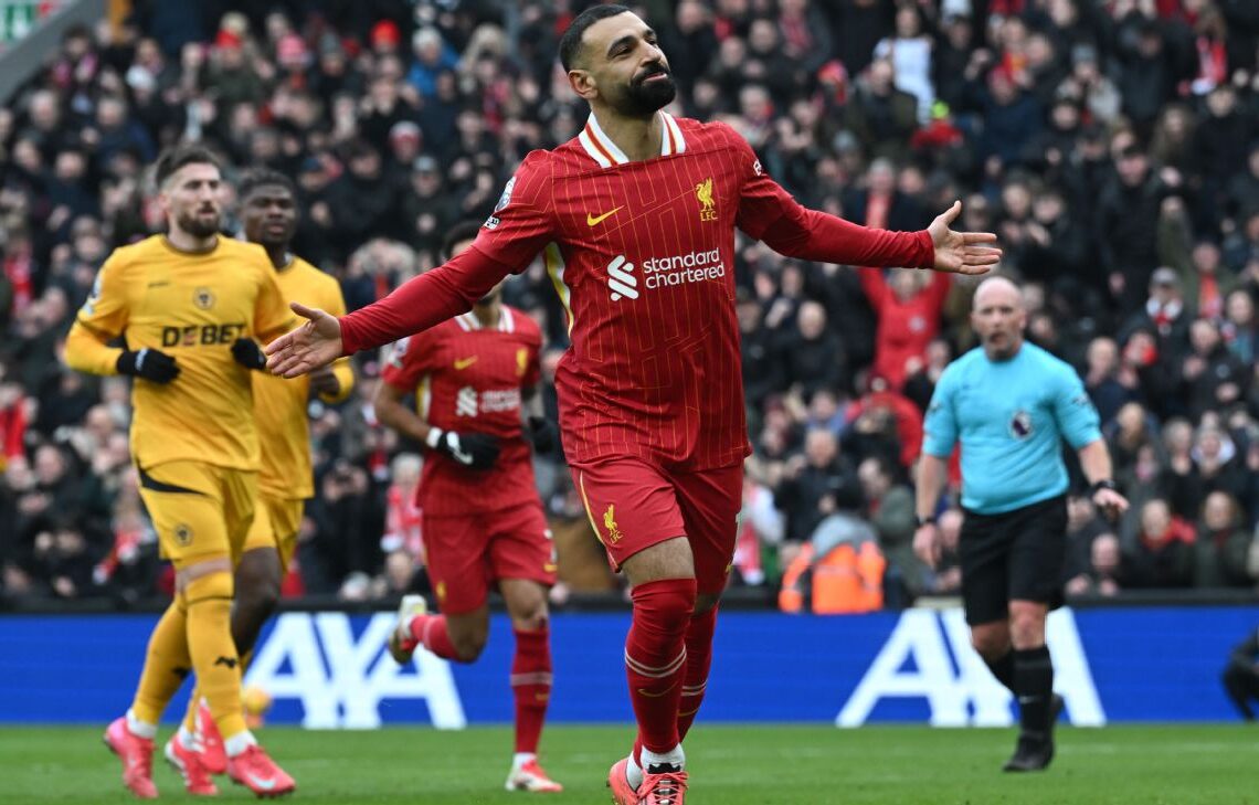 গোলের পর মোহাম্মদ সালাহ