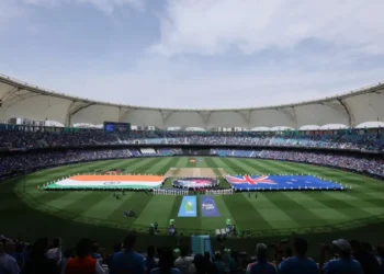 দুবাই ইন্টারন্যাশনাল ক্রিকেট স্টেডিয়ামে ভারত-নিউজিল্যান্ডের ফাইনাল ঘিরে দুবাই পুলিশের কঠোর সতর্কতা।