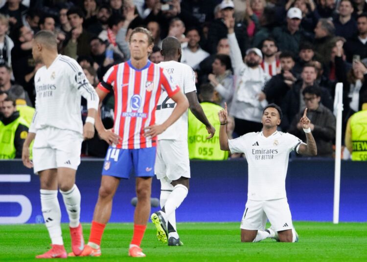 রিয়াল মাদ্রিদের উৎসবের রাতে আতলেতিকোর খেলোয়াড়দের হতাশা