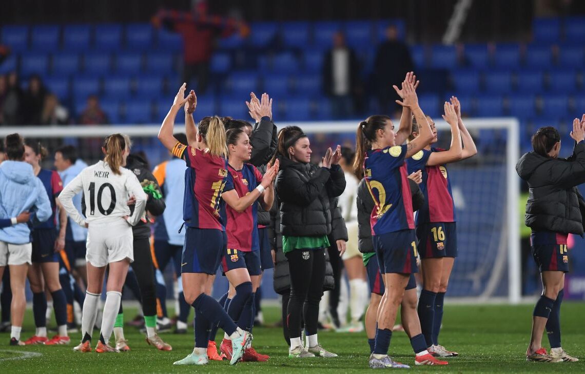 জয়ের পর বার্সেলোনার খেলোয়াড়রা