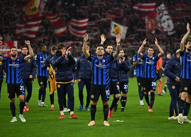 বায়ার্নকে হারিয়ে সেমিফাইনালে ওঠার পর ইন্টার মিলান