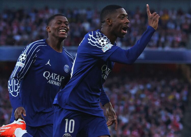 গোলের পর দেম্বেলে