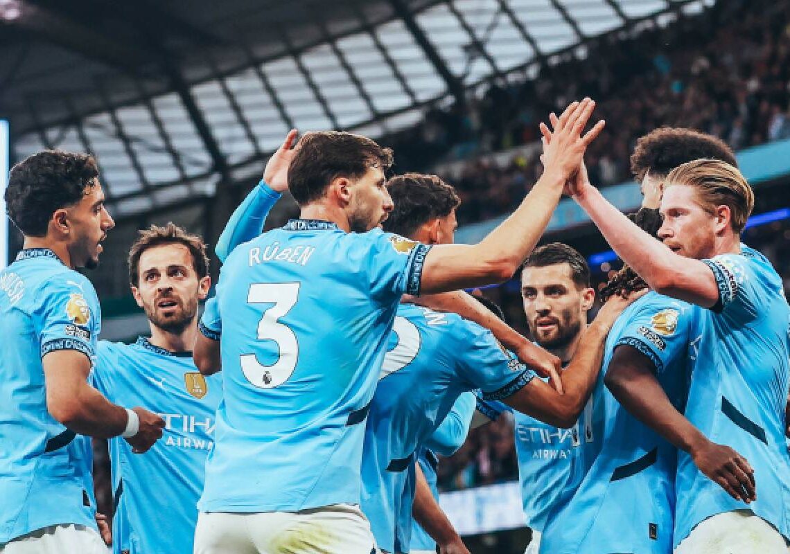 ম্যানসিটির গোল উৎসব