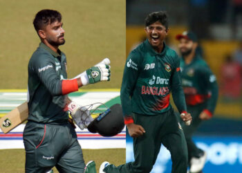 লিটন কুমার দাস ও শেখ মাহেদী।