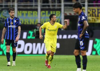 গোল হজমের পর হতাশ ইন্টার মিলানের খেলোয়াড়রা