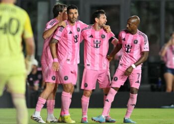 গোলের পর মেসিরা