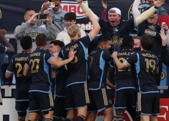 ফিলাডেলফিয়া ইউনিয়নের খেলোয়াড়দের উৎসব