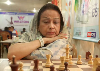 বাংলাদেশের আন্তর্জাতিক মহিলা মাস্টার রাণী হামিদ।