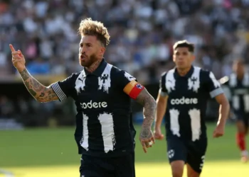 দলকে লিড এনে দেয়া গোলের পর সার্জিও রামোস।