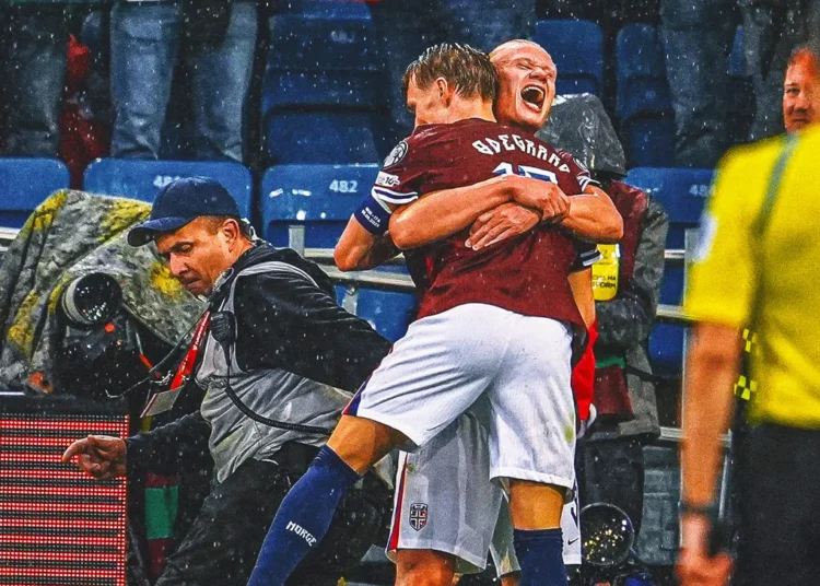 ২০২৬ বিশ্বকাপের চূড়ান্ত পর্বে খেলার পথে অনেকটাই এগিয়ে গেলো নরওয়ে।