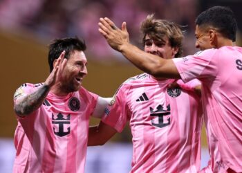 গোলের পর মেসিরা