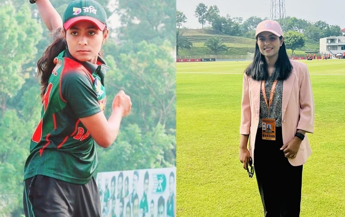 স্পিনার জান্নাতুল ফেরদৌস সুমনা।