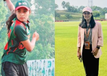 স্পিনার জান্নাতুল ফেরদৌস সুমনা।