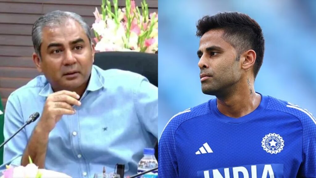 নাকভির হাত থেকে ট্রফি নেবেন না সূর্যকুমার!