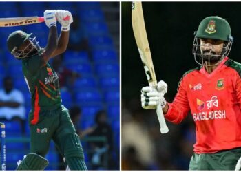 টি-টোয়েন্টি র‍্যাঙ্কিংয়ে লিটন ও জাকেরের উন্নতি
