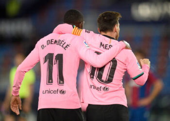 মেসি ও দেম্বেলে