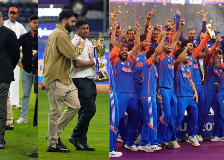 যে কারণে এশিয়া কাপের ট্রফি হাতে নিল না ভারত!