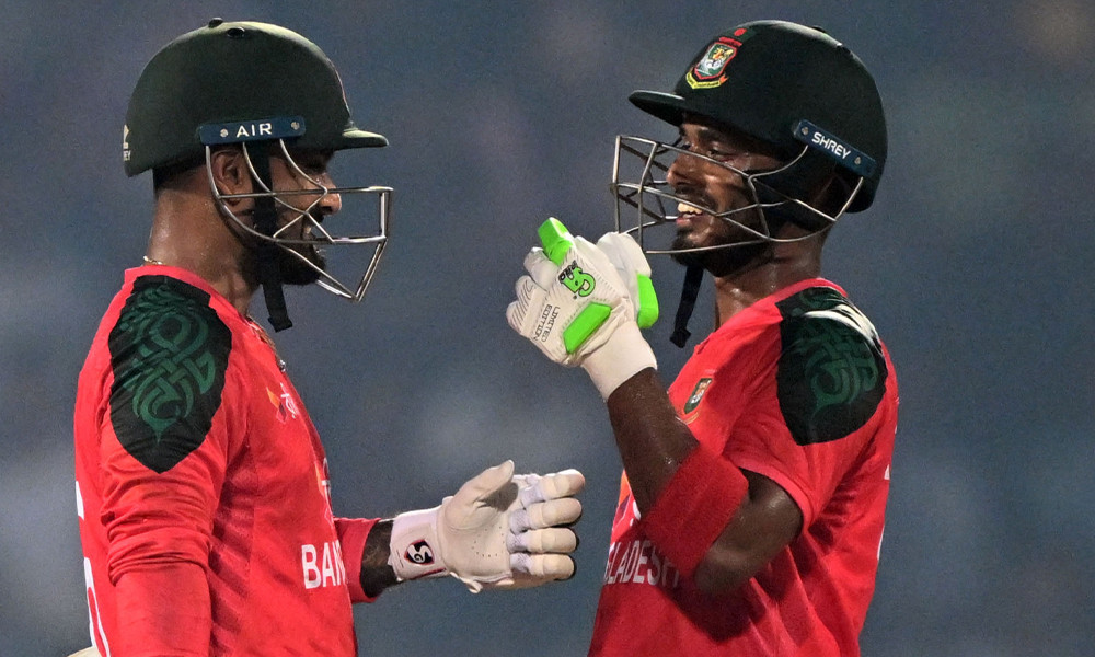 এশিয়া কাপের আগে র্যাঙ্কিংয়ে তানজিদ-লিটন উন্নতি