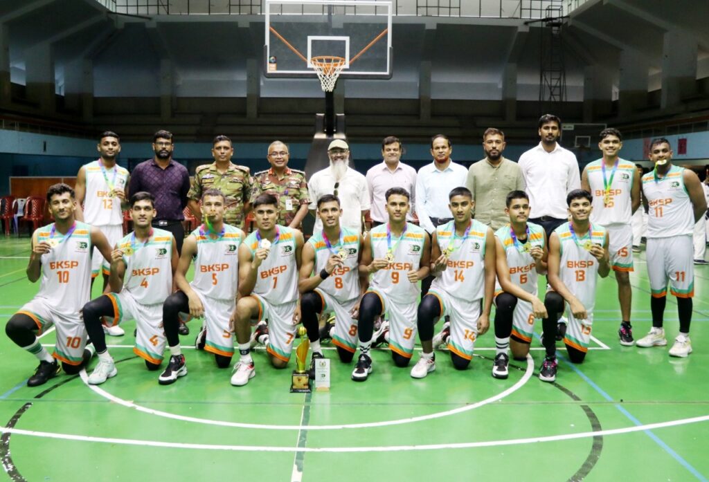 বাস্কেটবলে বিকেএসপি চ্যাম্পিয়ন