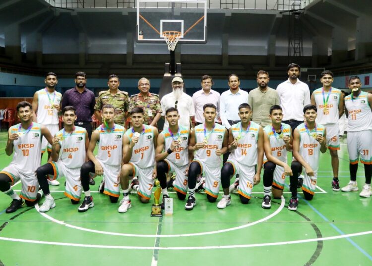 বাস্কেটবলে বিকেএসপি চ্যাম্পিয়ন