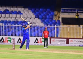 ৩৭ বলে ৩৮ রান করেন ইব্রাহিম জাদরান