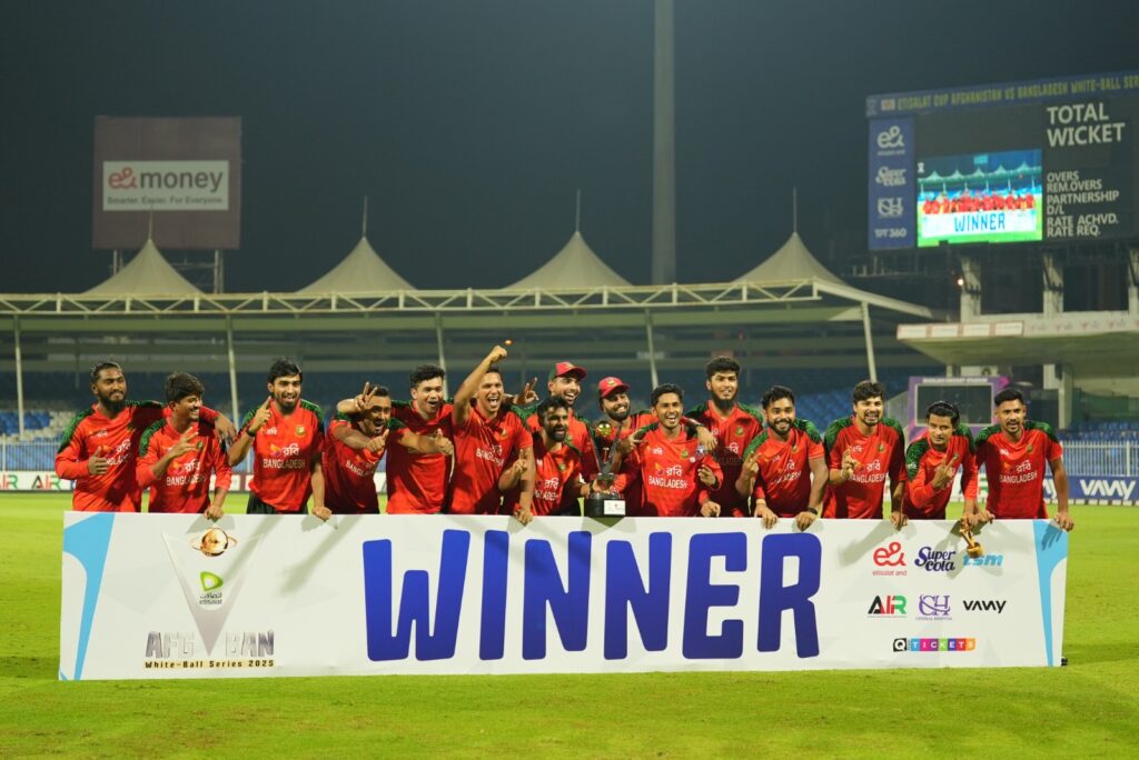 আফগানিস্তানকে হোয়াইটওয়াশ করে নতুন উচ্চতায় বাংলাদেশ