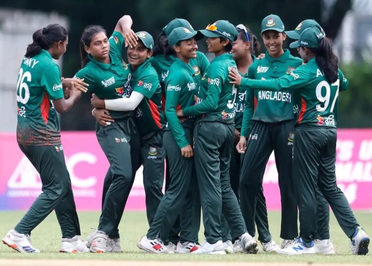 অনূর্ধ্ব-১৯ নারী বিশ্বকাপ ক্রিকেটের প্রস্তুতি ম্যাচে জয় বাংলাদেশের