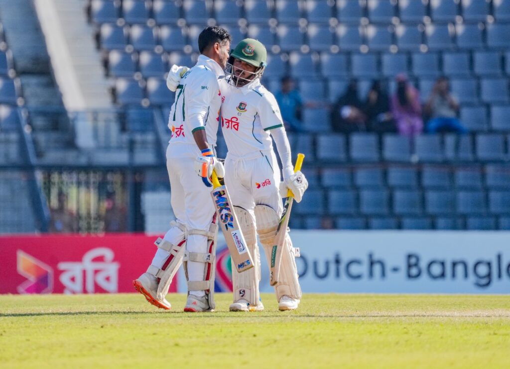 জয়ের সেঞ্চুরিতে বাংলাদেশের লিড