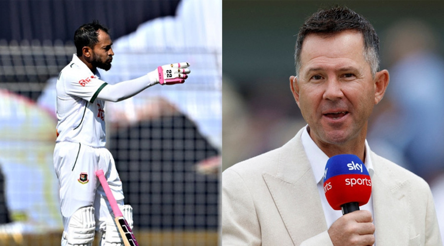 মুশফিককে অভিনন্দন জানালেন কিংবদন্তি পন্টিং