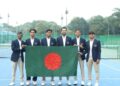 বাংলাদেশ টেনিস দলের খেলোয়াড়রা