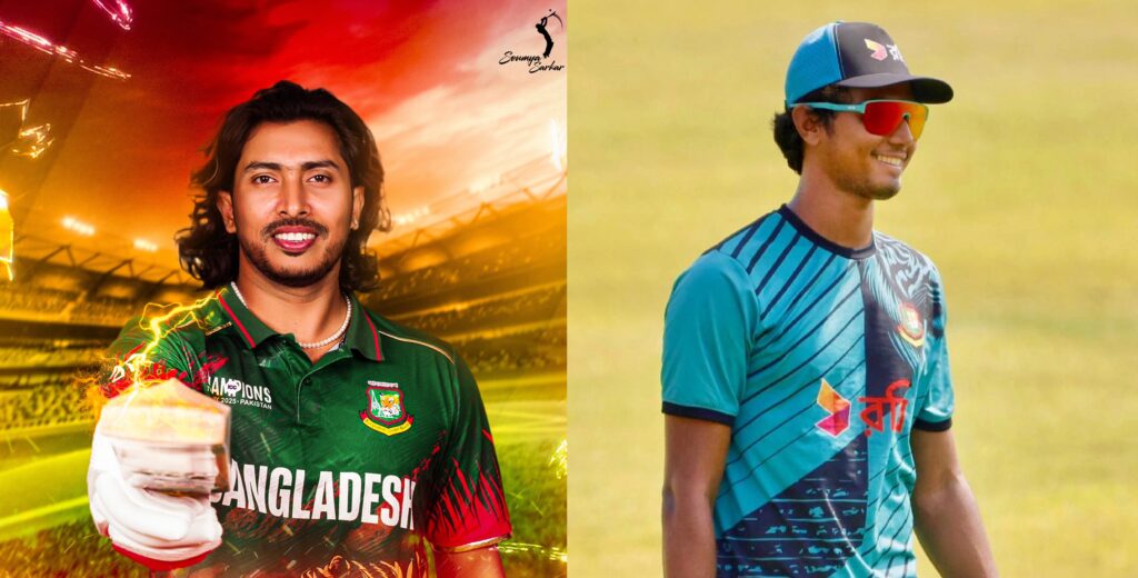 সৌম্য সরকার ও হাসান মাহমুদ