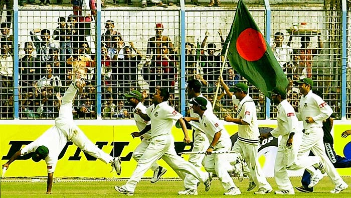 টেস্ট ক্রিকেটে বাংলাদেশের ২৫ বছর
