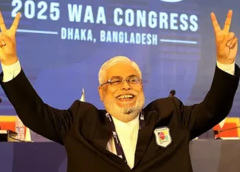 ভোটাভুটিতে ওয়ার্ল্ড আর্চারি এশিয়ার সভাপতি হয়েছেন চপল