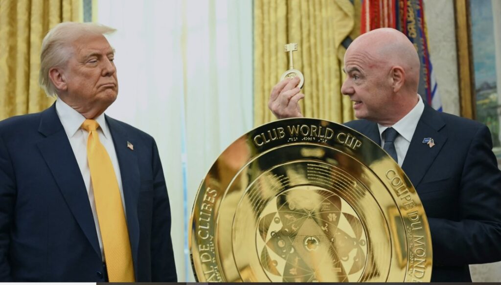 ফিফা প্রেসিডেন্ট ও ট্রাম্প