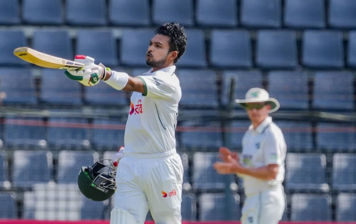 অধিনায়ক হিসেবে নাজমুল হোসেন শান্তর ব্যাটে দারুন ধারাবাহিকতা