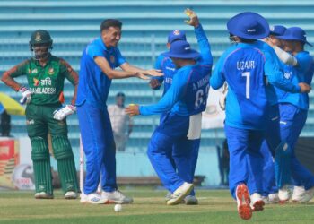 আফগানিস্তানের কাছে টানা দ্বিতীয় হার