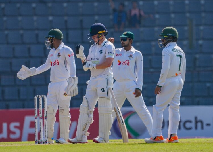 আইয়ারল্যান্ডকে ২৮৬ রানে থামিয়ে ভালো শুরু বাংলাদেশের