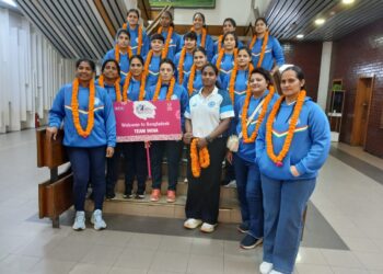 বর্তমান বিশ্ব চ্যাম্পিয়ন ভারত নারী কাবাডি দল এখন ঢাকায়