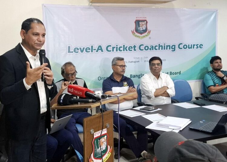 বিসিবির জাতীয় কোচ শিক্ষা প্রোগ্রাম শুরু