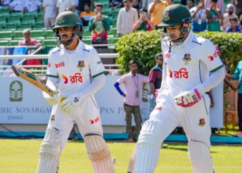 চা বিরতিতে বাংলাদেশের সংগ্রহ ৩ উইকেটে ১৯২