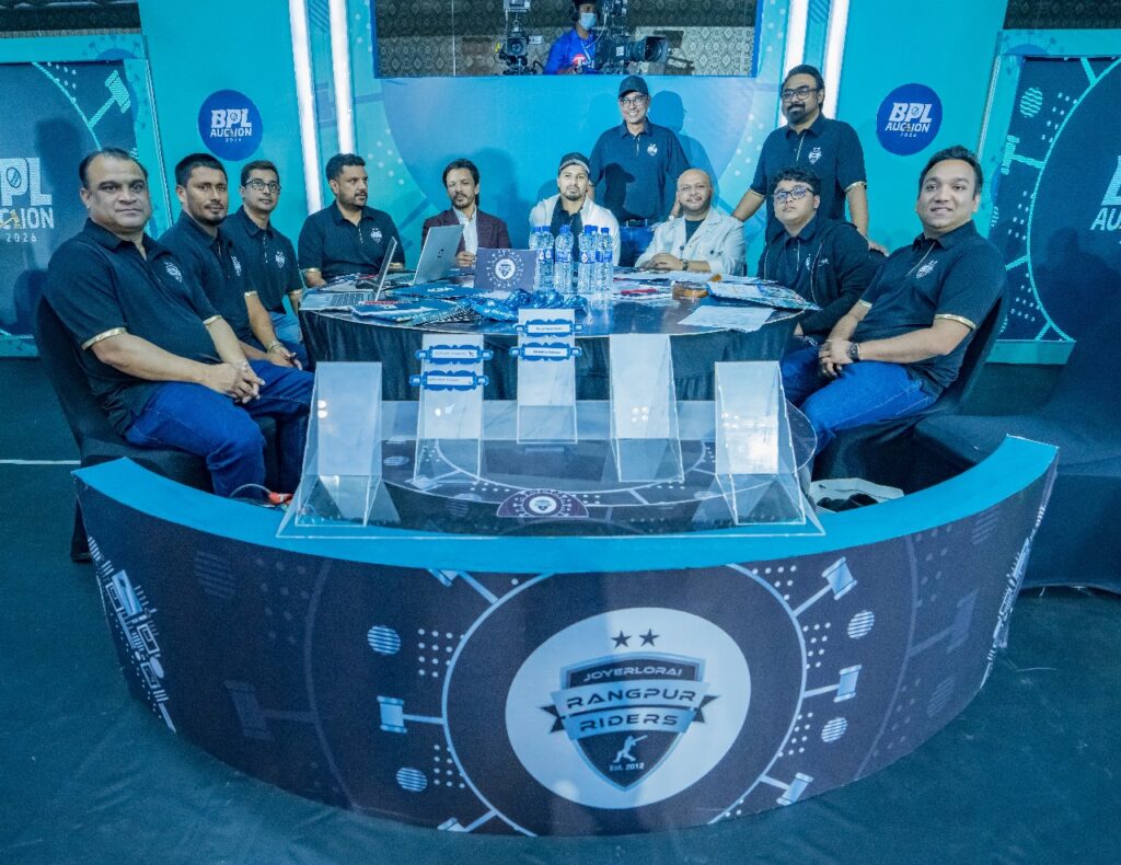 বিপিএল নিলামে চূড়ান্ত ৬ দল