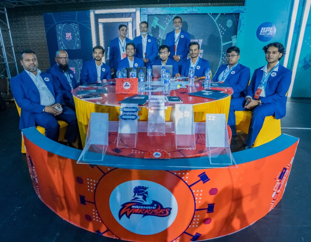 বিপিএল নিলামে চূড়ান্ত ৬ দল