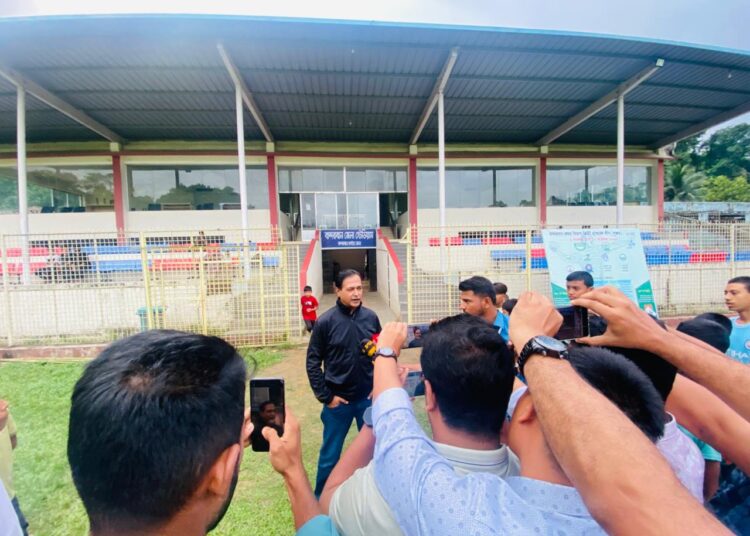 রাঙ্গামাটিতে ক্রিকেট নিয়ে আসিফ আকবরের স্বপ্ন