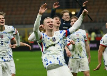 বিশ্বকাপের চূড়ান্ত পর্বে খেলা নিশ্চিত করার উৎসবে হালান্ডরা