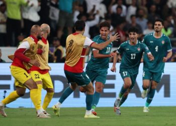 আমিরাতকে হারাল ইরাক টিকে রইল বিশ্বমঞ্চে ওঠার স্বপ্ন