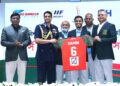 বিশ্বকাপ হকি দলের জার্সি উন্মোচন